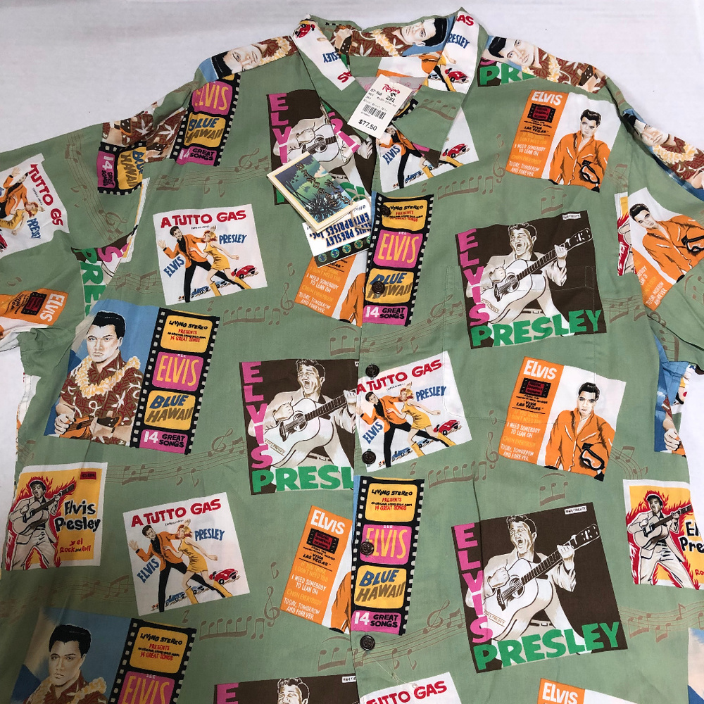 NWT Reyn Spooner Elvis Presley
